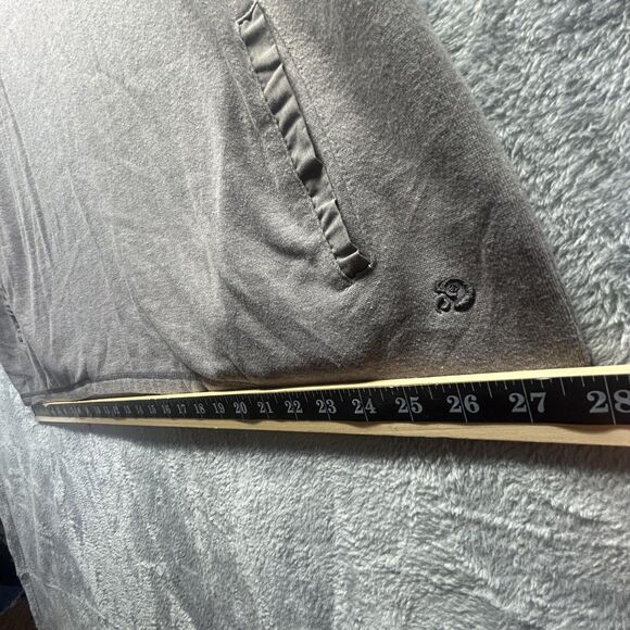 Margaritaville Sweatshirt Mens 2XL Gray Quarter Zip Mock Neck Pullover Pockets - Picture 8 of 11